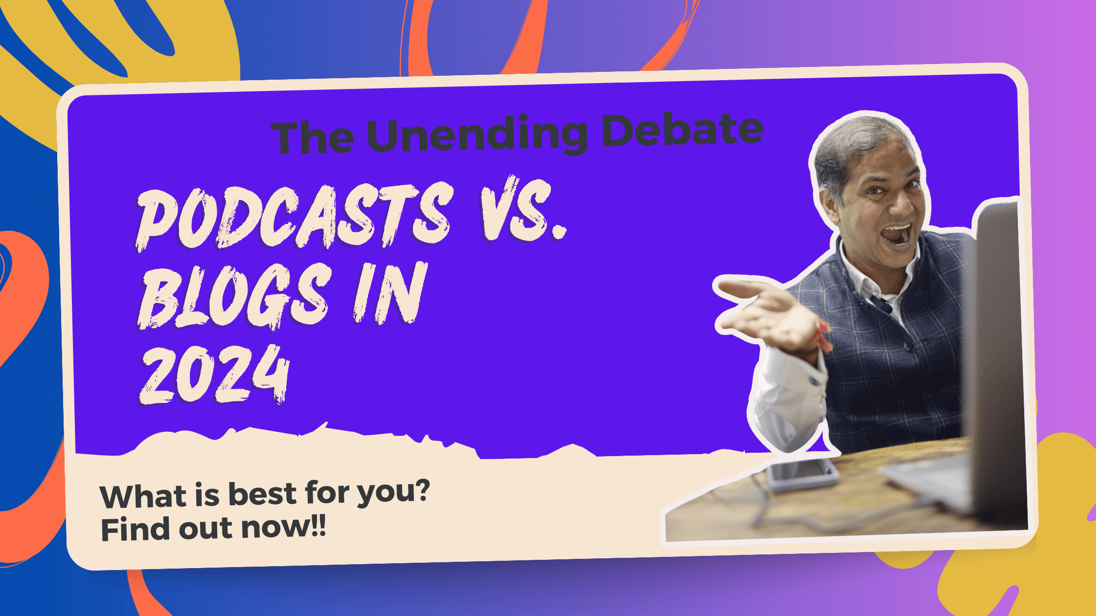 The Unending Debate: Podcasts vs. Blogs in 2024